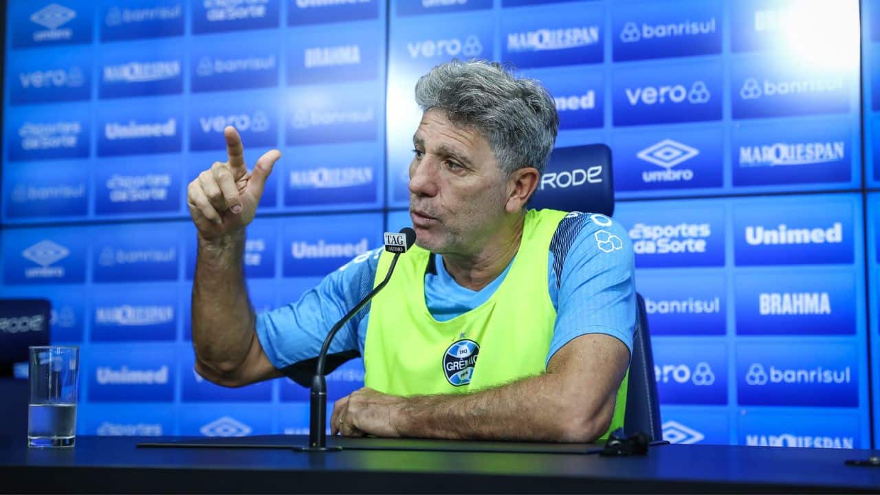 Renato Portaluppi Grêmio x Cruzeiro