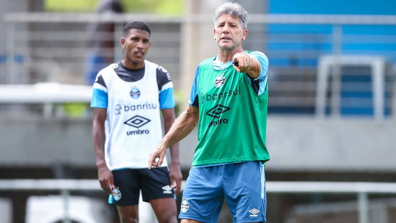 Renato Portaluppi Grêmio base