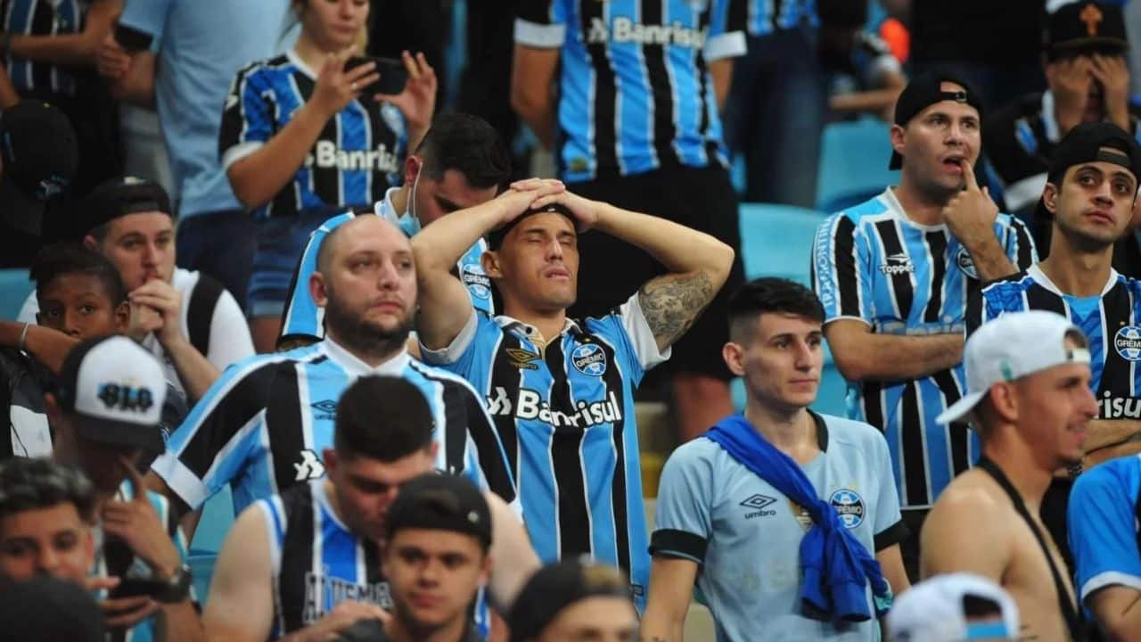 Torcedor do Grêmio na Arena