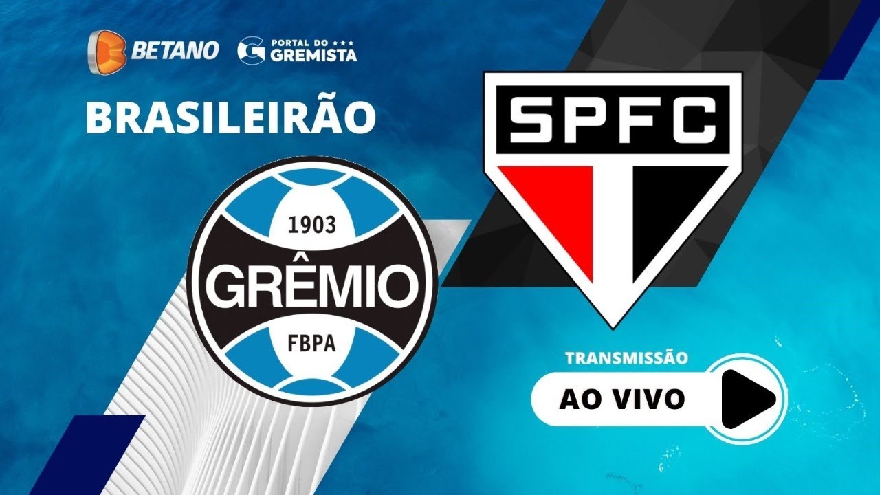 Grêmio x São Paulo: onde assistir e prováveis escalações