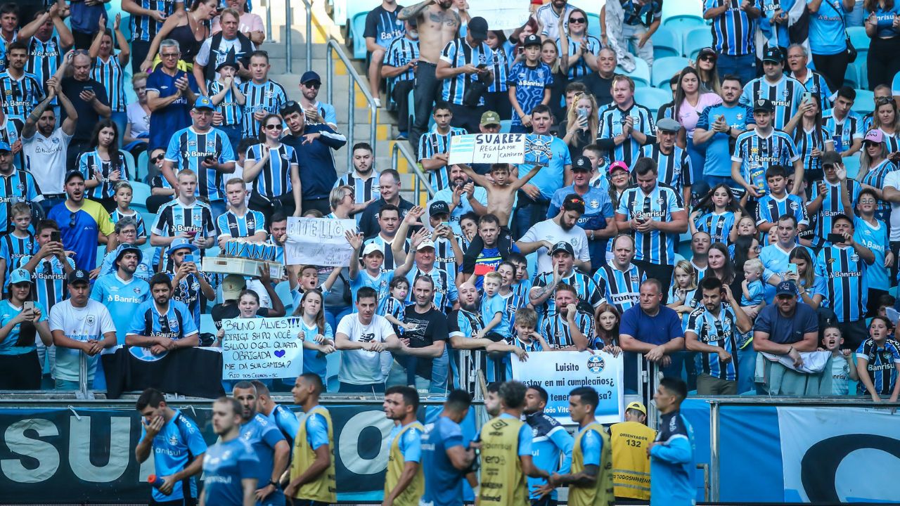 Grêmio está entre as marcas de clubes mais valiosas do Brasil