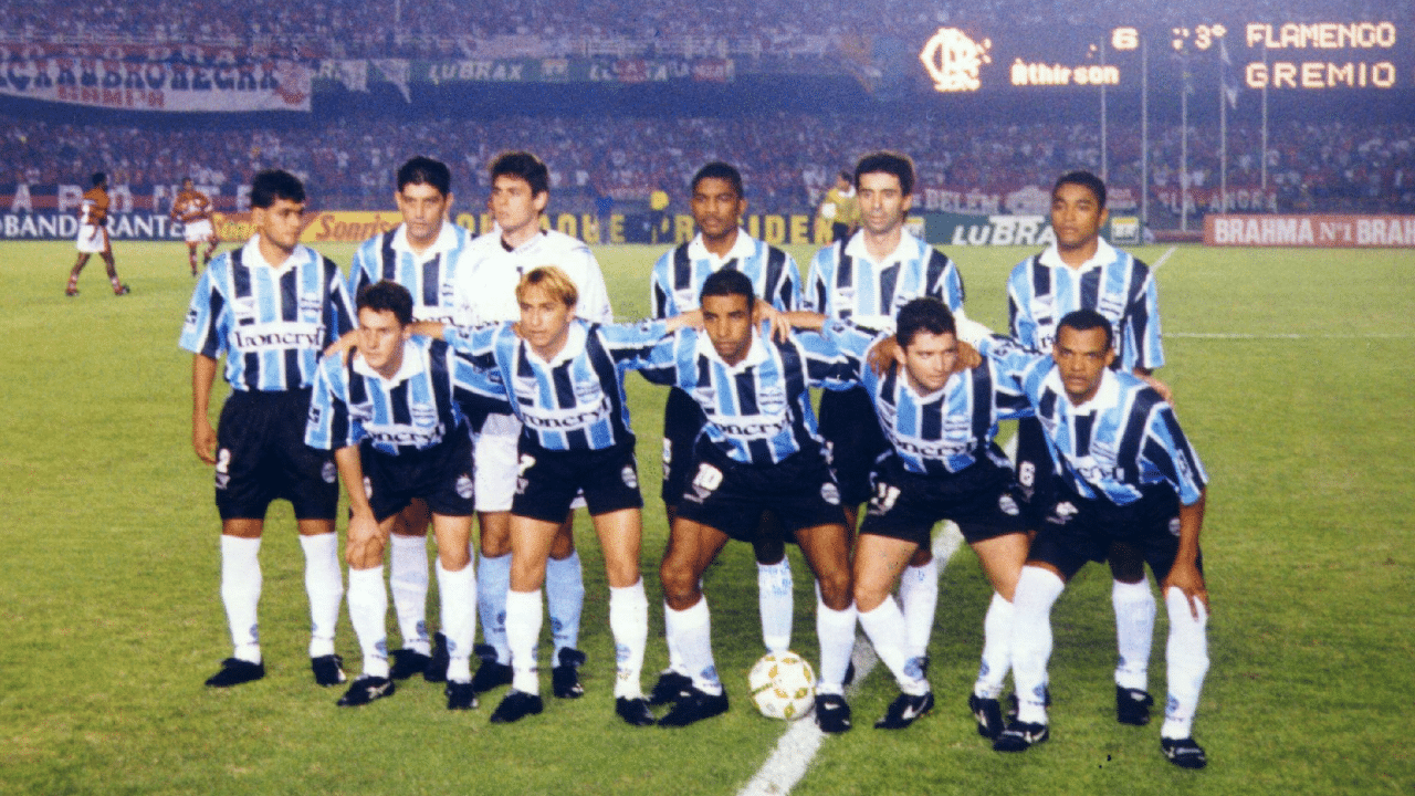 Grêmio x Flamengo - Grêmio Campeão Copa do Brasil de 1997