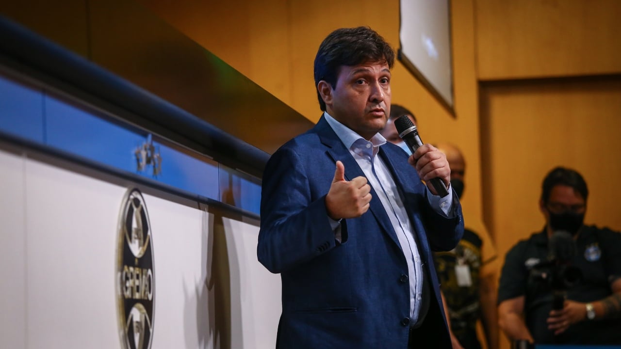 Grêmio presidente Alberto Guerra