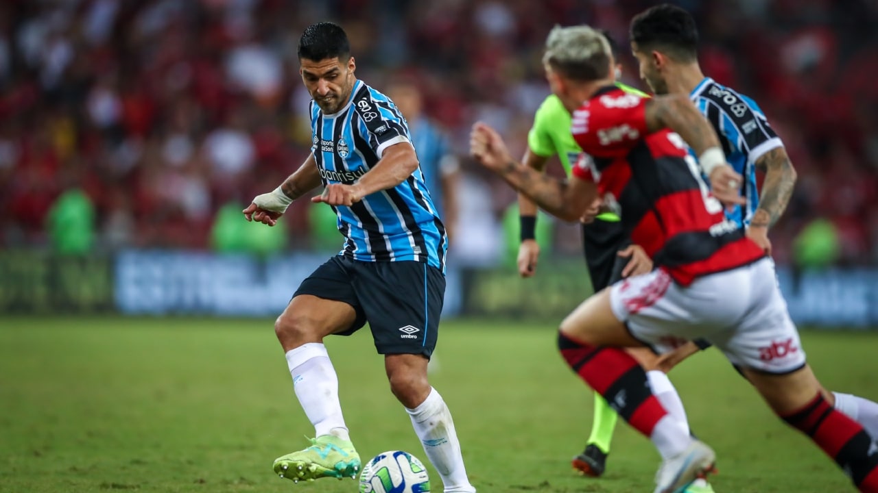 Portal faz brincadeira entre jogadores de Grêmio x Flamengo