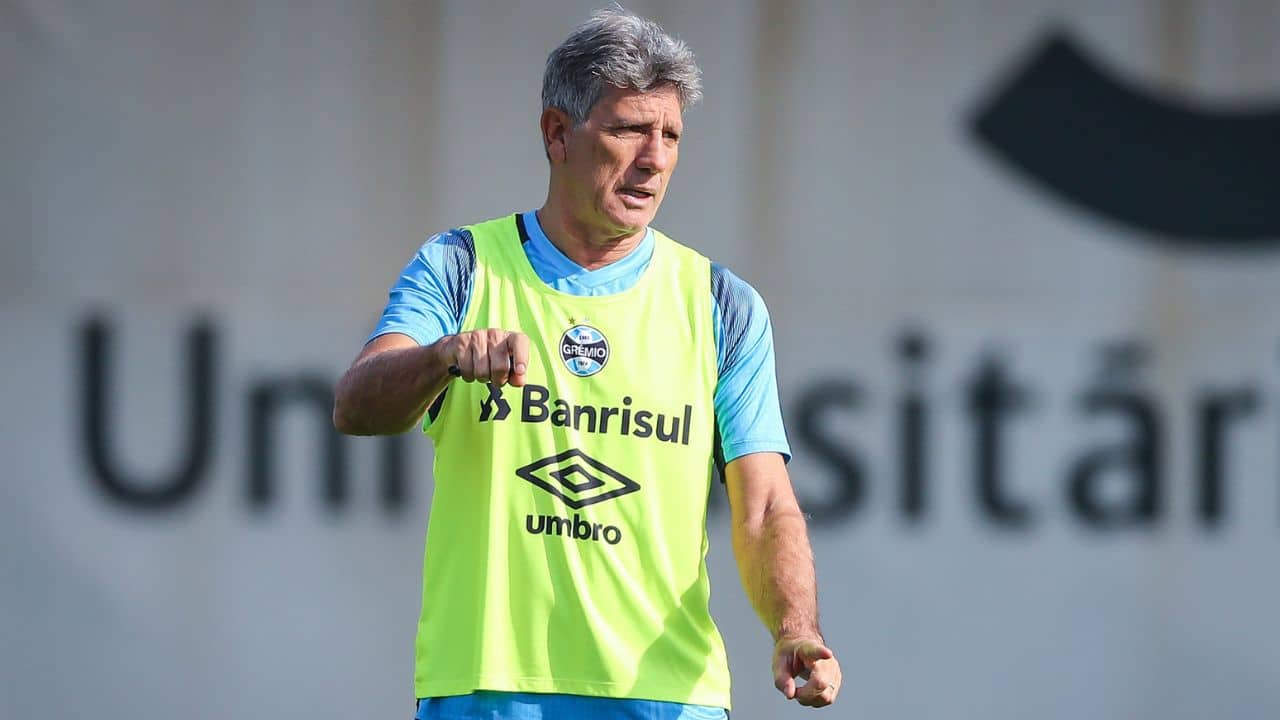 Renato Portaluppi Grêmio Felipe Carballo