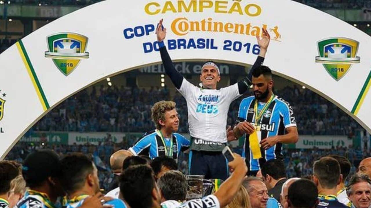 Marcelo Grohe - Grêmio - Copa do Brasil 2016