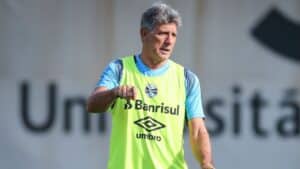 Renato Portaluppi relacionados do Grêmio contra o América-MG