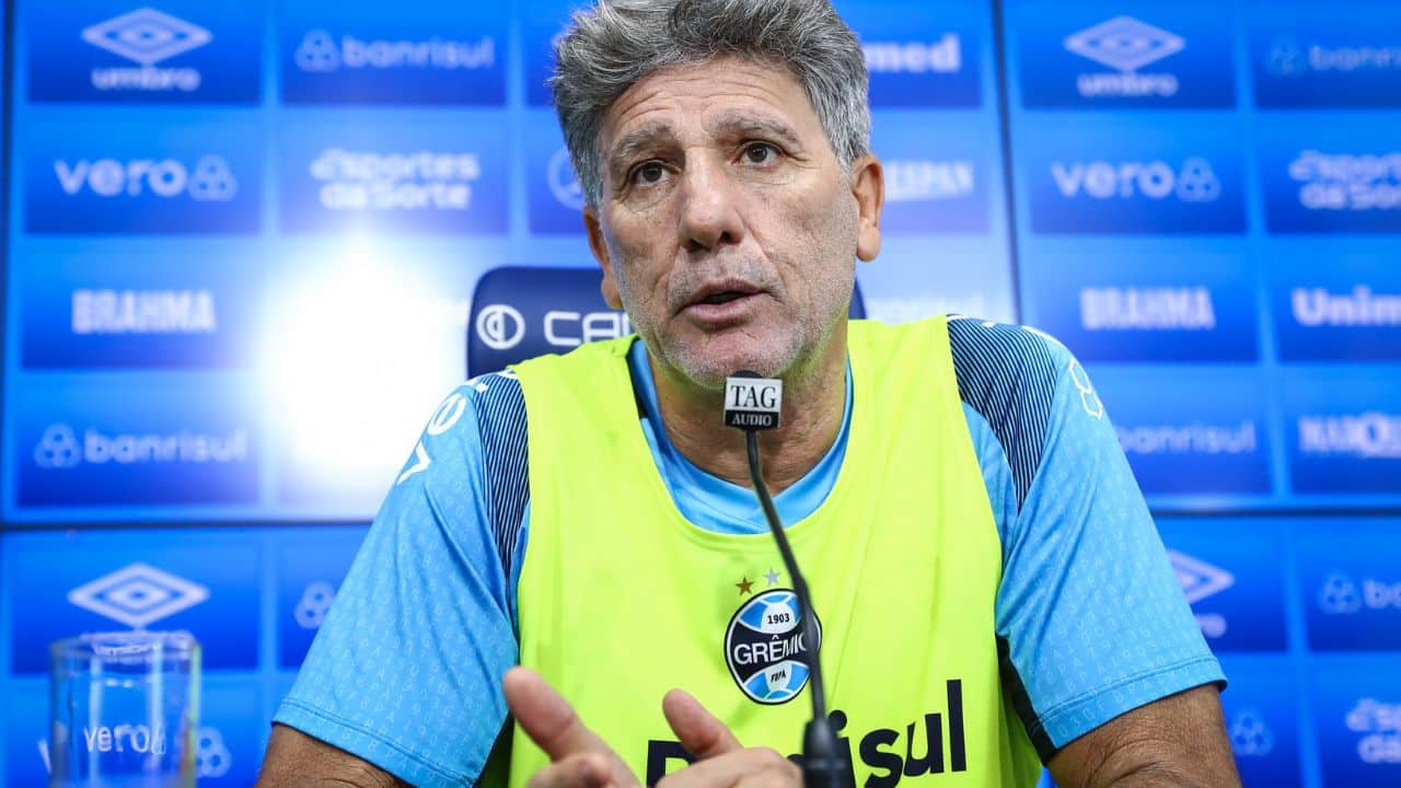 Renato Portaluppi Grêmio x São Paulo