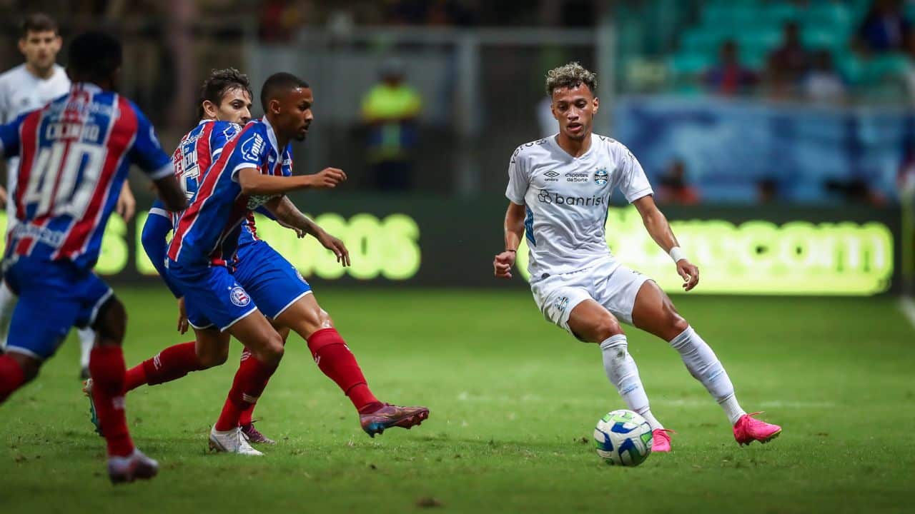 Bahia e Grêmio empatam primeiro jogo da Copa do Brasil