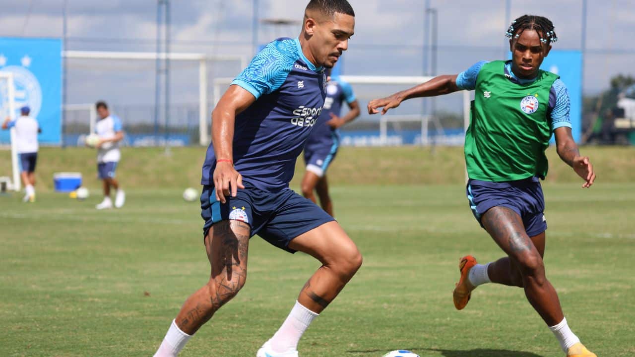 Bahia encerra preparação para enfrentar o Grêmio