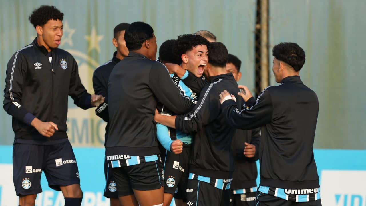 Grêmio x São Paulo Brasileirão Sub-17