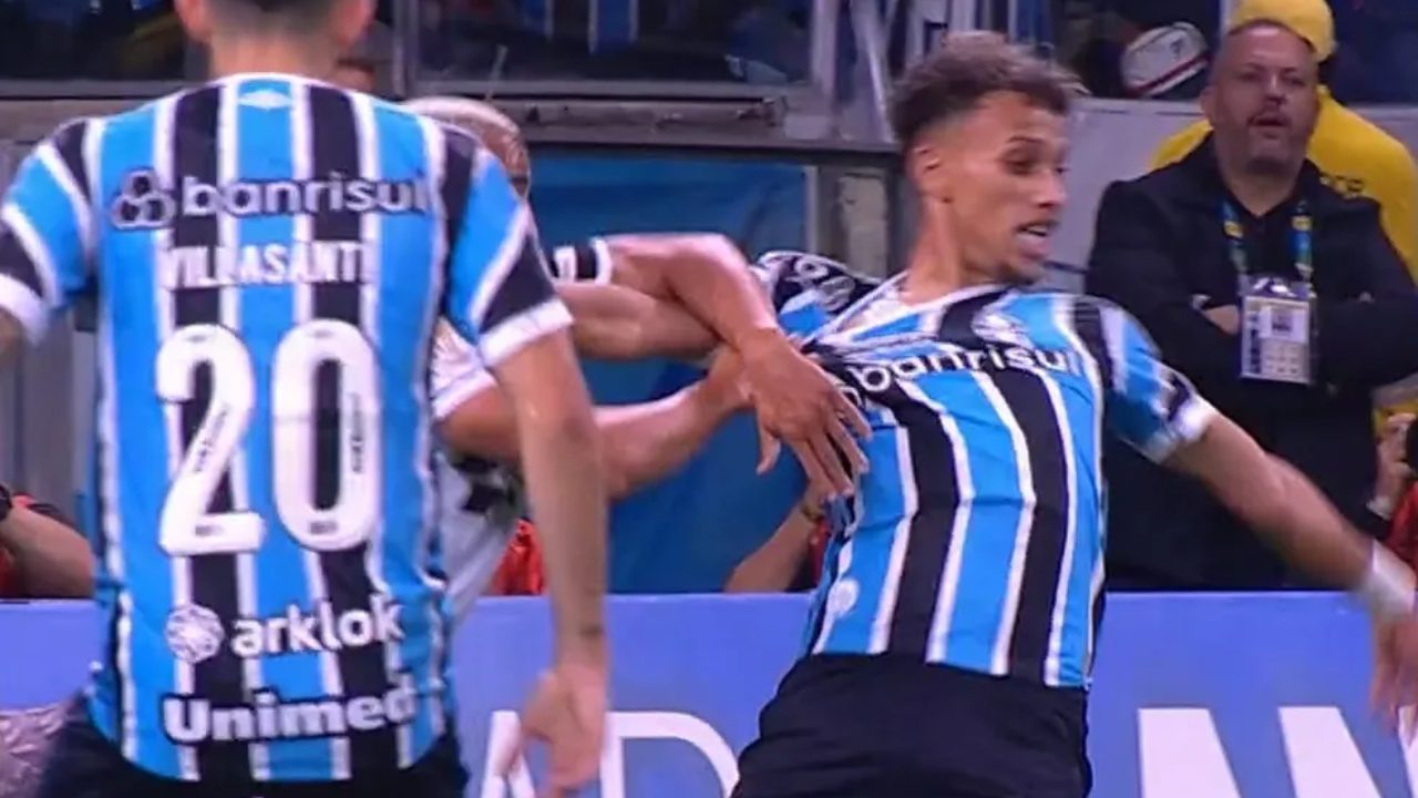 Grêmio x Botafogo pênalti