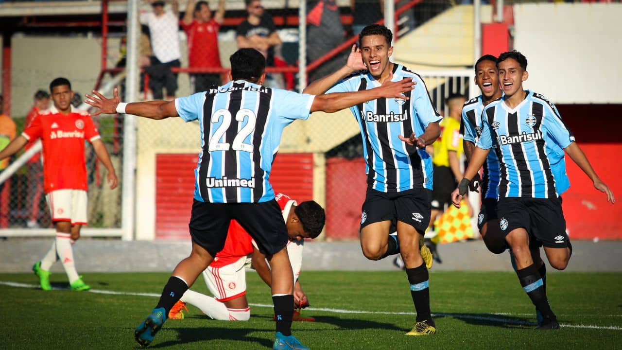 Grêmio busca empate no primeiro clássico pelas finais do Gauchão Sub-17