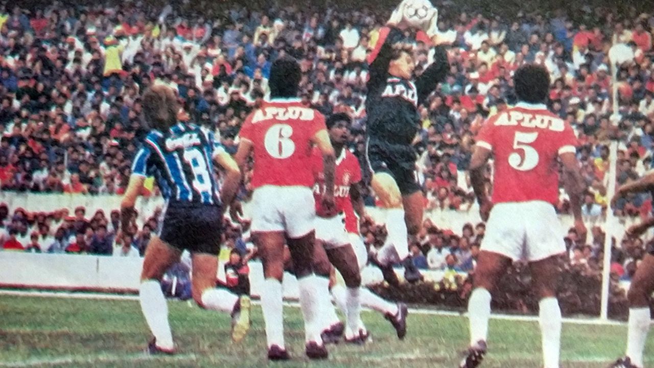 Grêmio x Inter Valdir Espinosa 1987