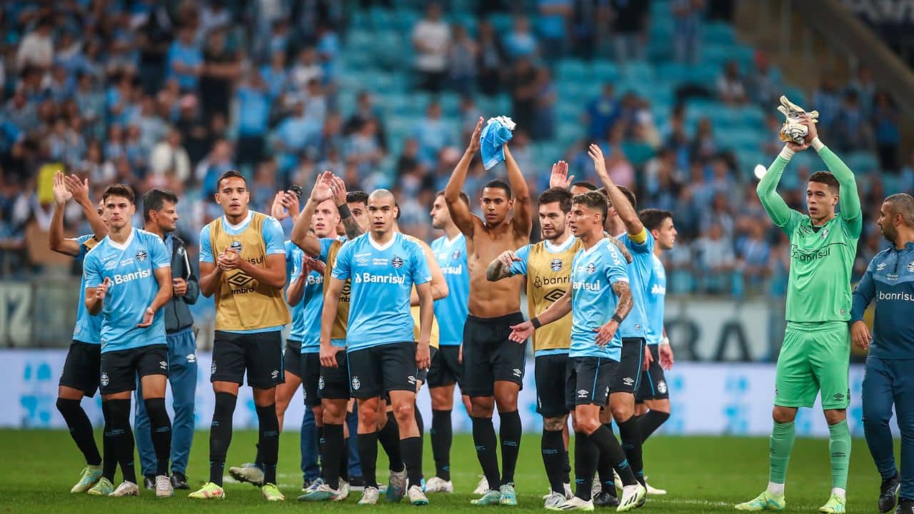 Jogadores do Grêmio