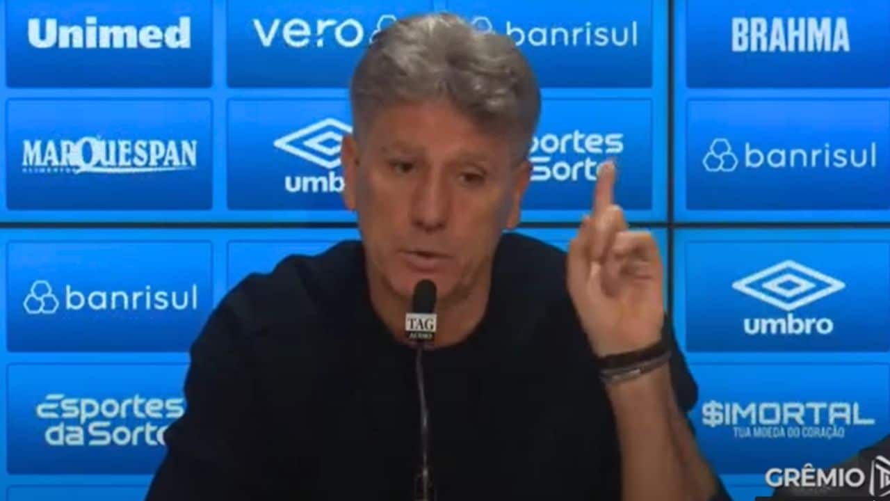 Renato Portaluppi coletiva pós-jogo Grêmio x Botafogo Brasileirão 2023