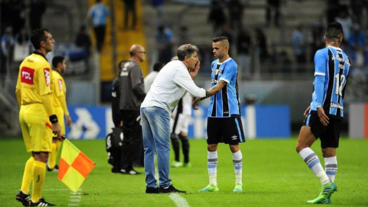 Luan - Renato - Grêmio