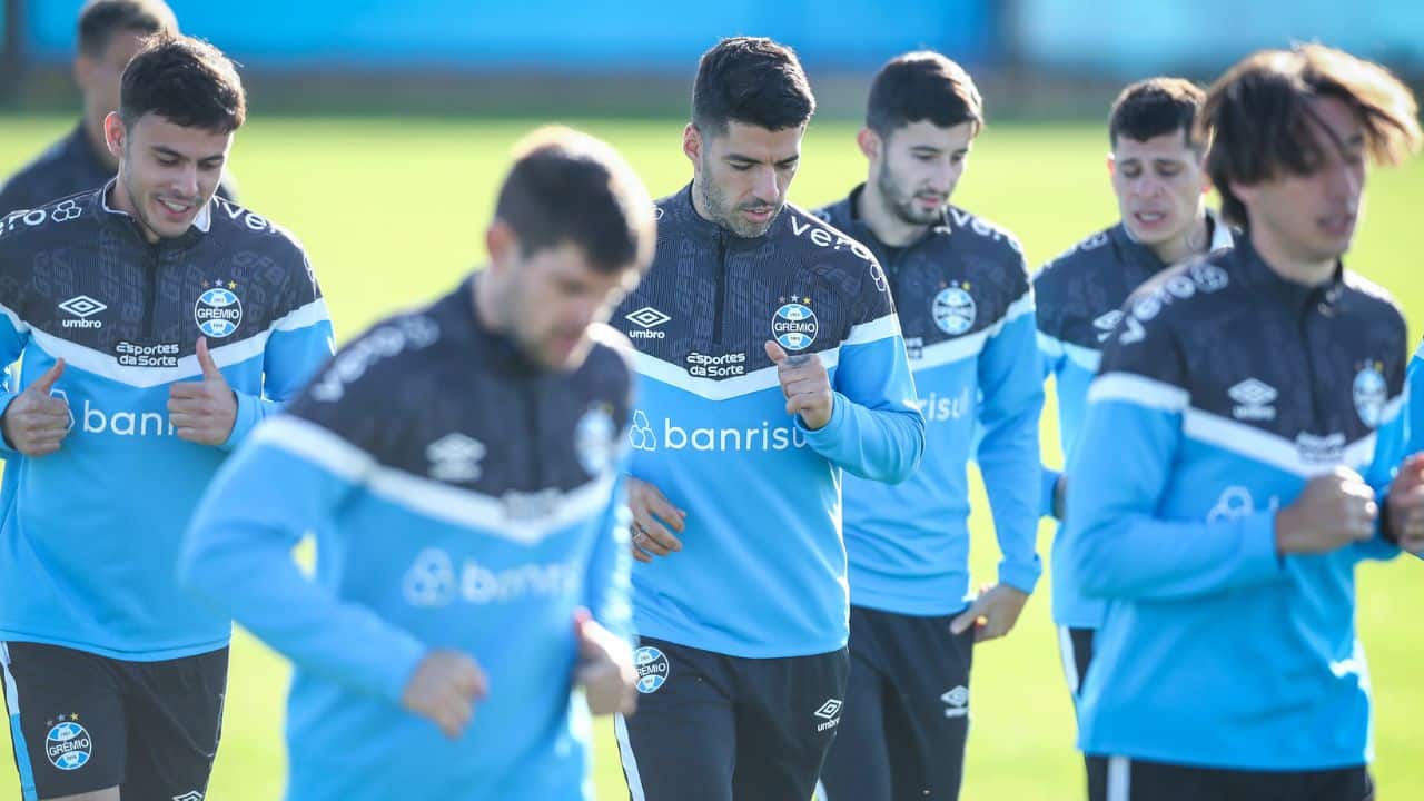 Treino do Grêmio