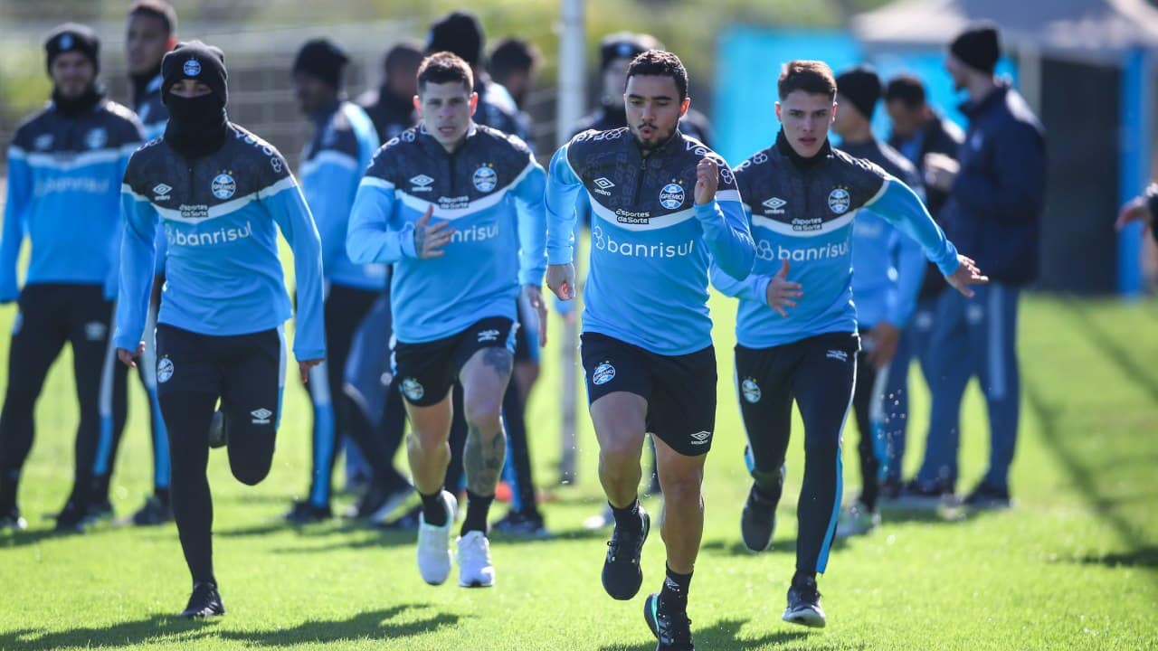 Treino do Grêmio