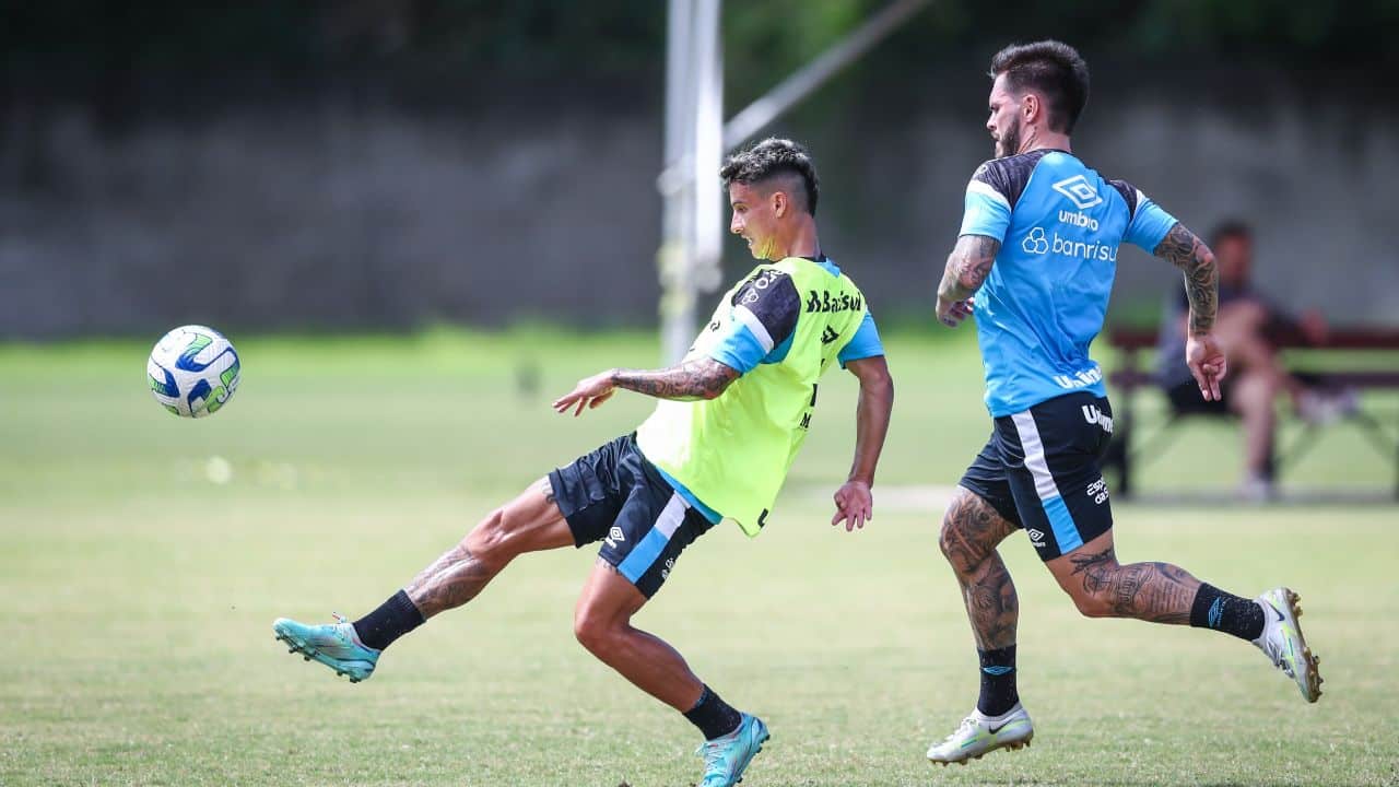 treino do Grêmio 