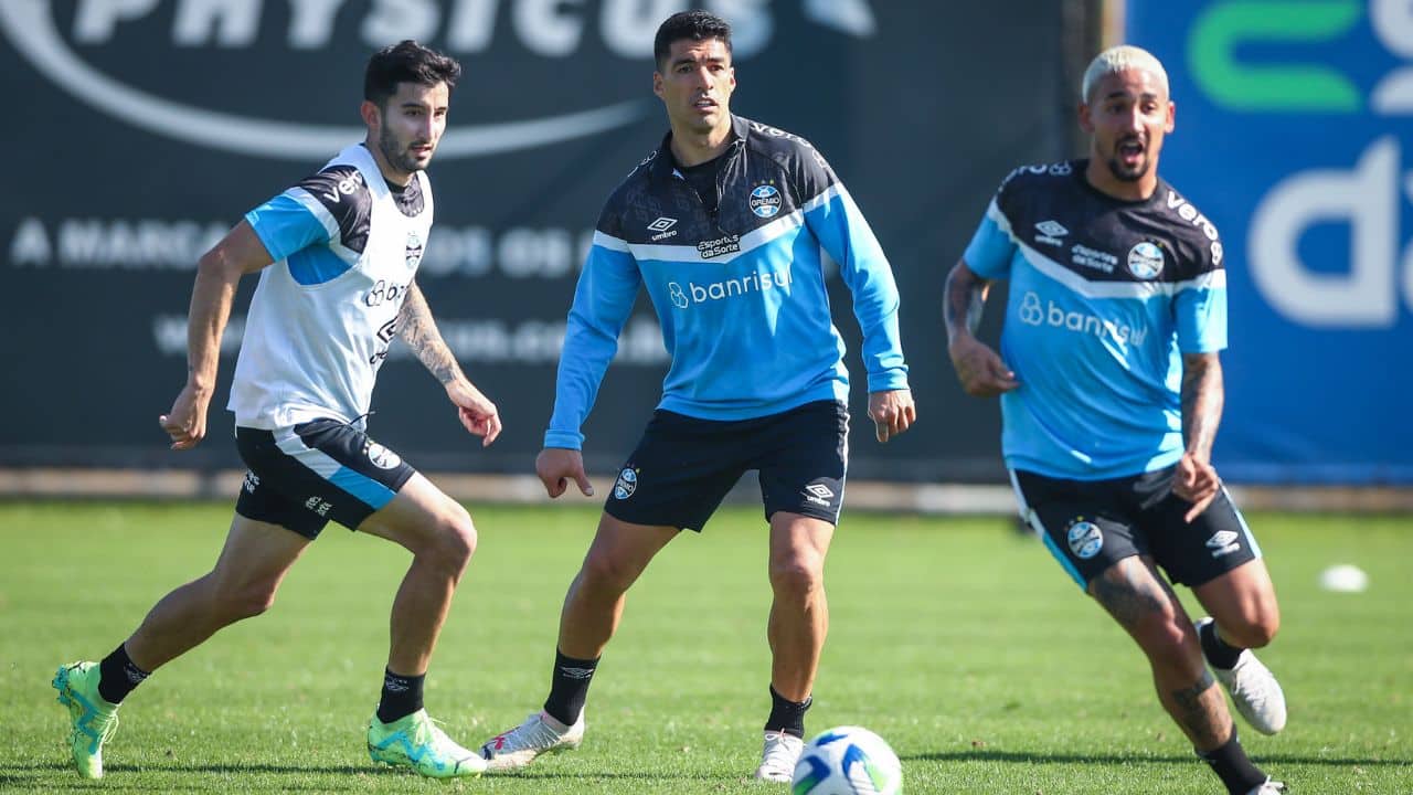 Treino do Grêmio