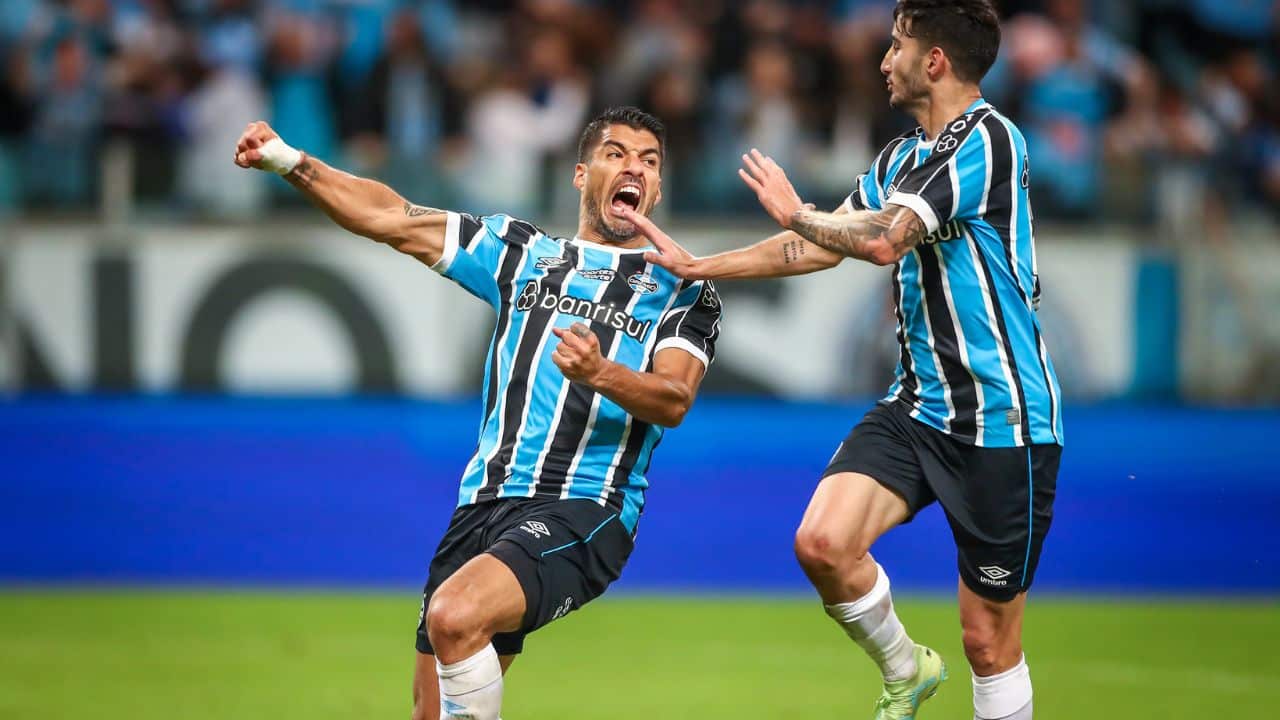 Suárez Villasanti Grêmio x Cruzeiro