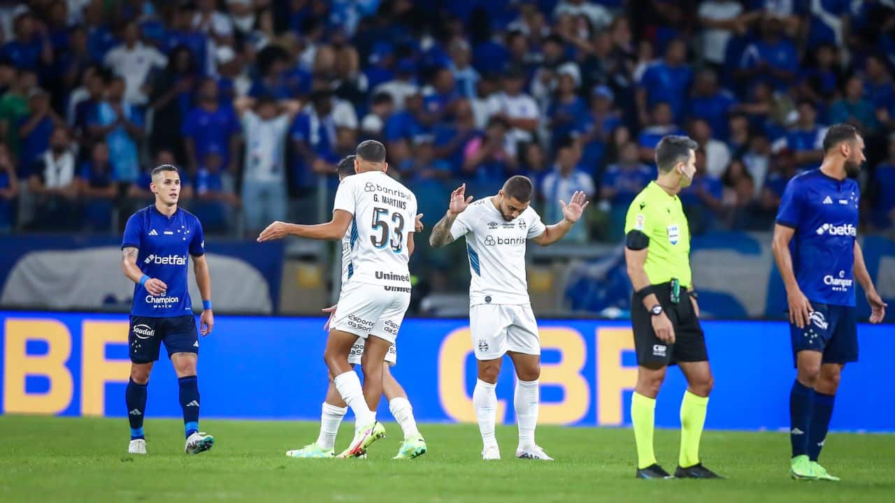 Árbitro Grêmio x Cruzeiro