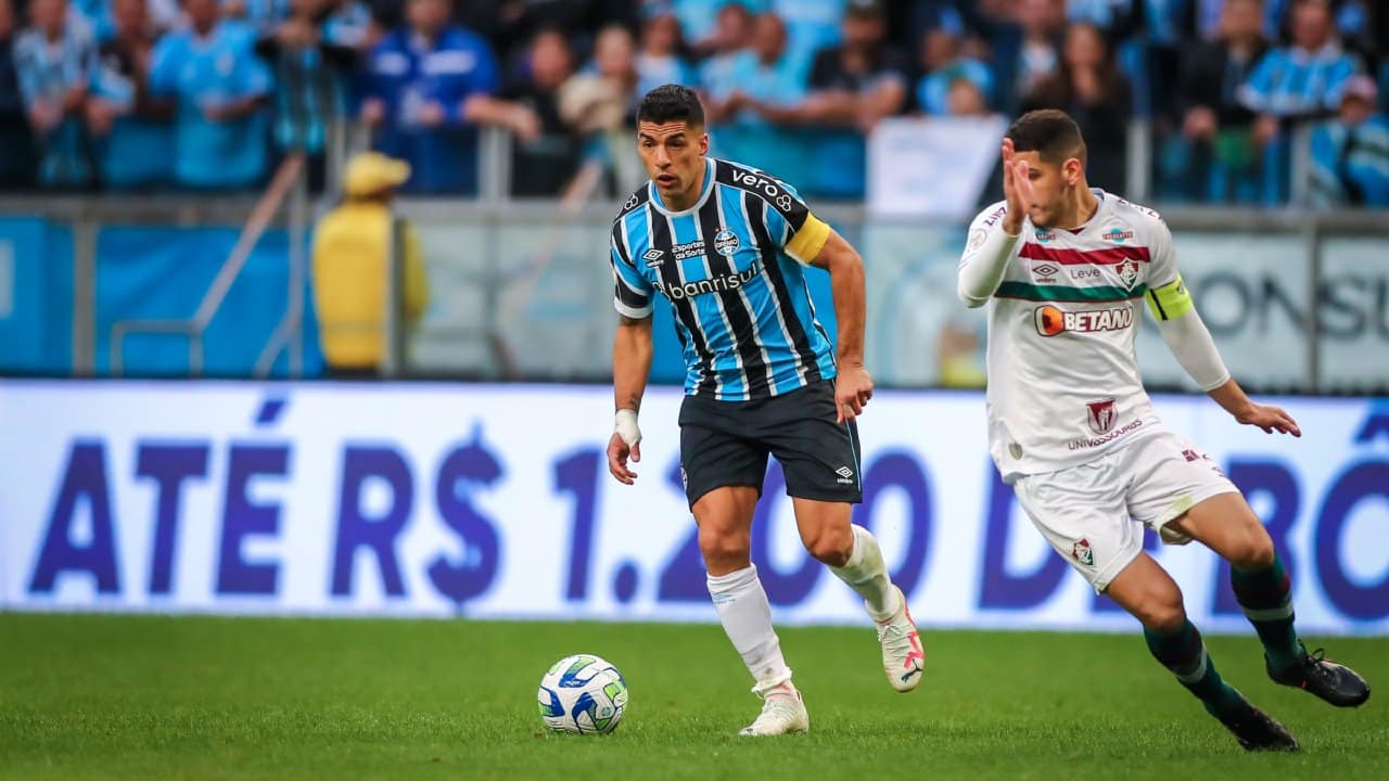 Grêmio x Fluminense Suárez Nino