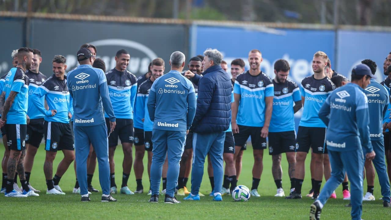 Treino do Grêmio 