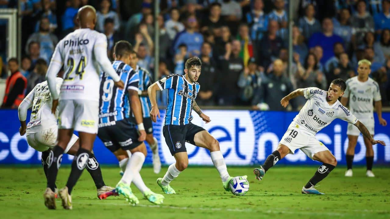 GRÊMIO X SANTOS AO VIVO - SÉRIE A 2023 AO VIVO 