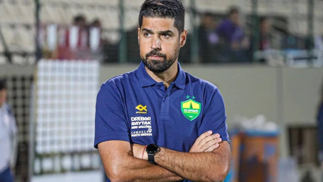 António Oliveira Cuiabá Grêmio