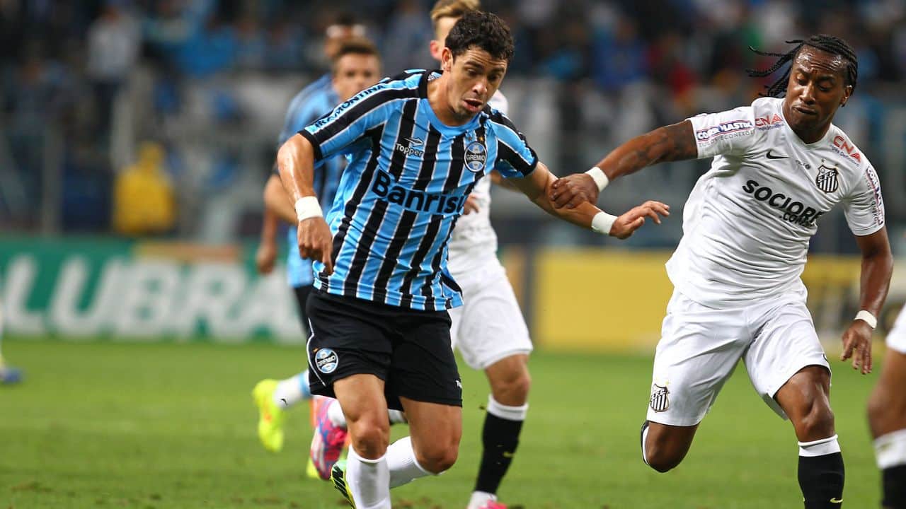 Grêmio x Santos Copa do Brasil 2013