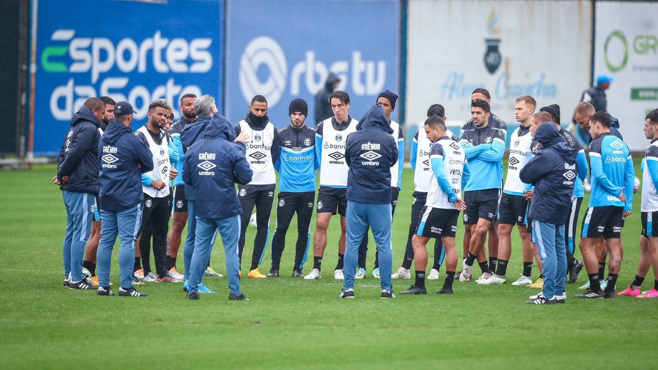 Treino do Grêmio