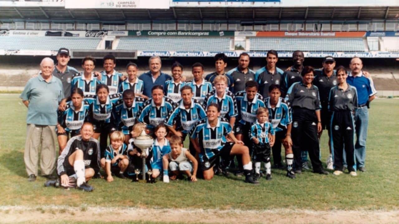 Grêmio título Gauchão 2001