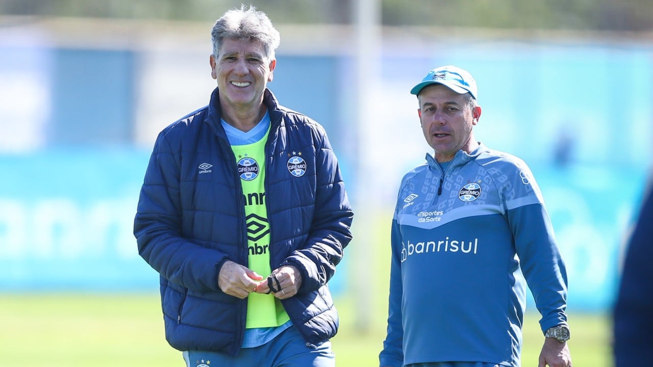 Grêmio jogo-treino Renato Portaluppi