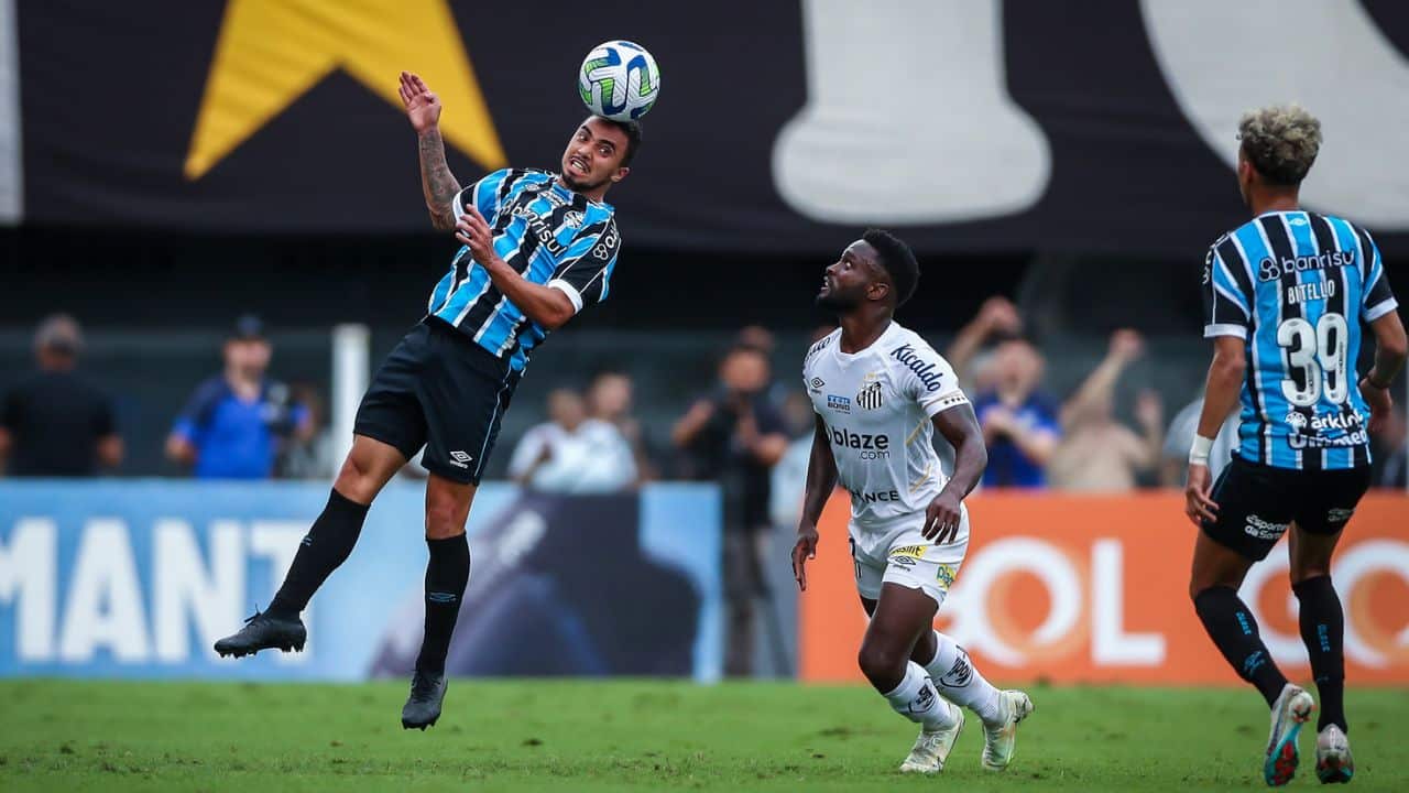 Santos x Grêmio - Campeonato Brasileiro 2023