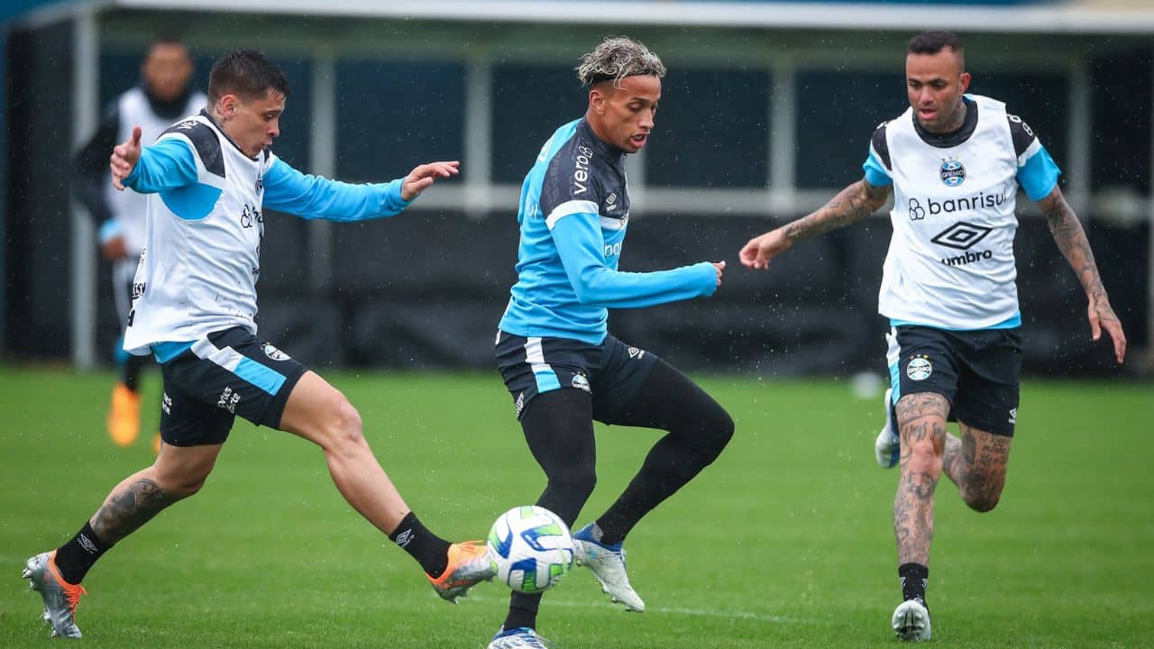 Treino do Grêmio 