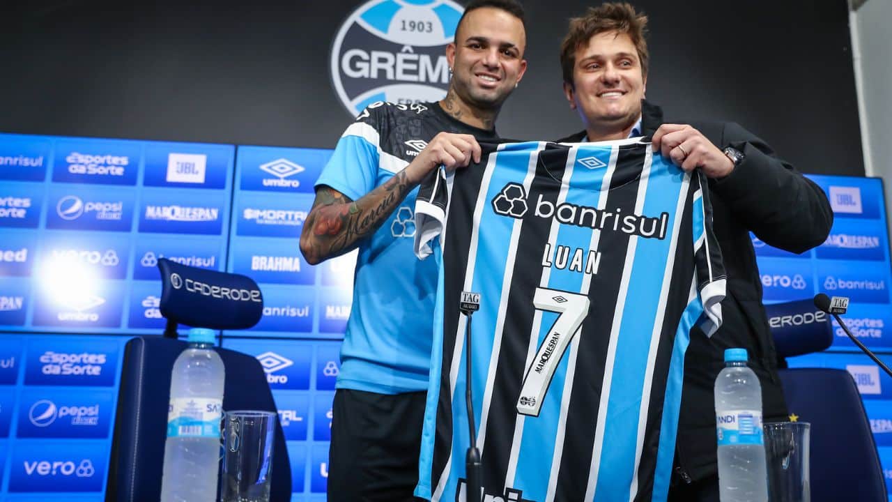 Luan no Grêmio