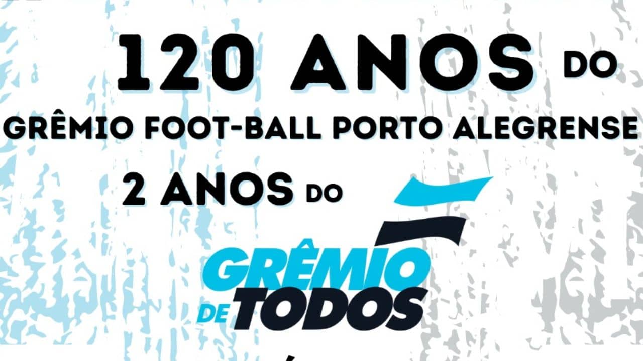 Movimento Grêmio de Todos prepara comemorações para os 120 anos do Imortal Tricolor