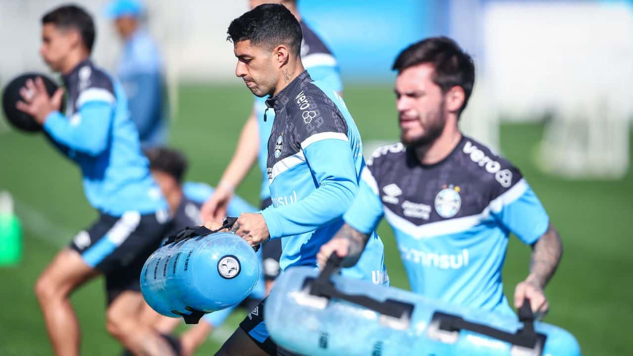 Treino do Grêmio