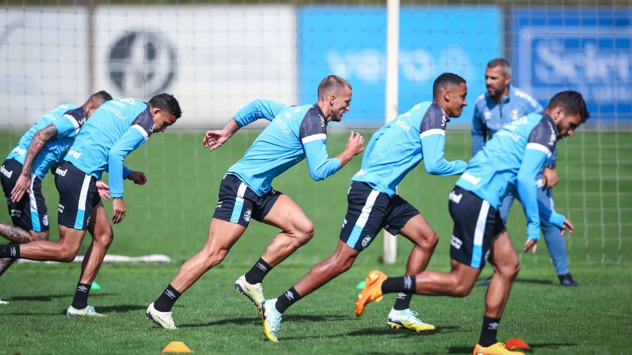 Treino do Grêmio