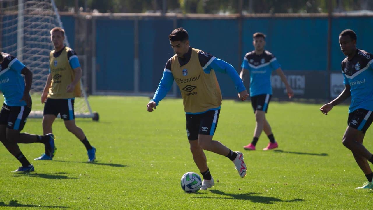 Grêmio Luis Suárez Treino Renato Portaluppi