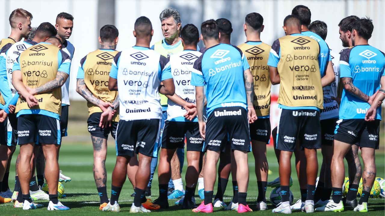 treino Grêmio