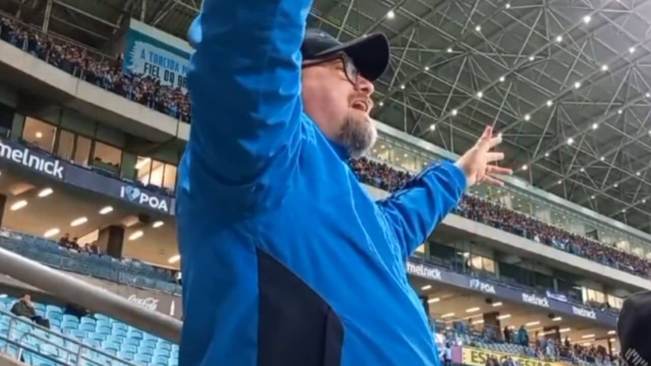 Rafael Pfeiffer Geral do Grêmio Cruzeiro Arena