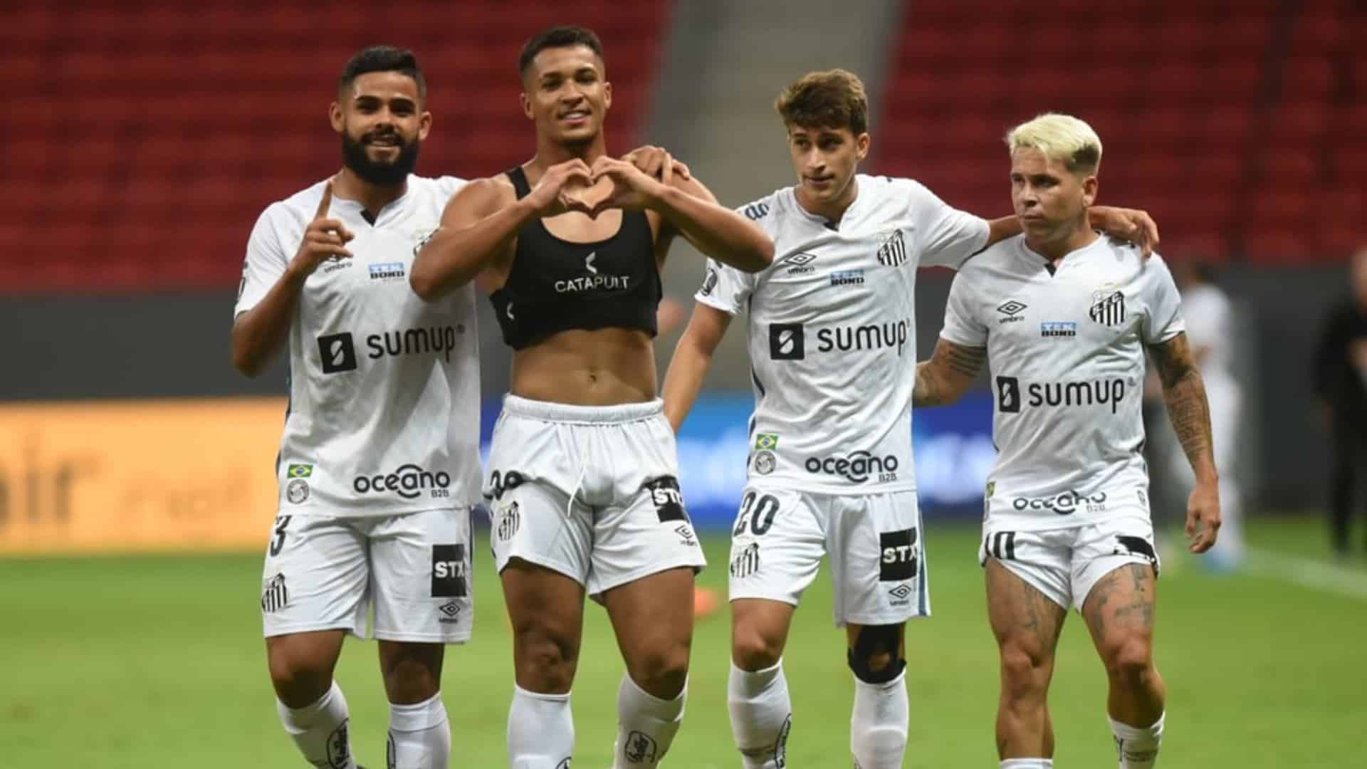 Grêmio Santos Marcos Leonardo