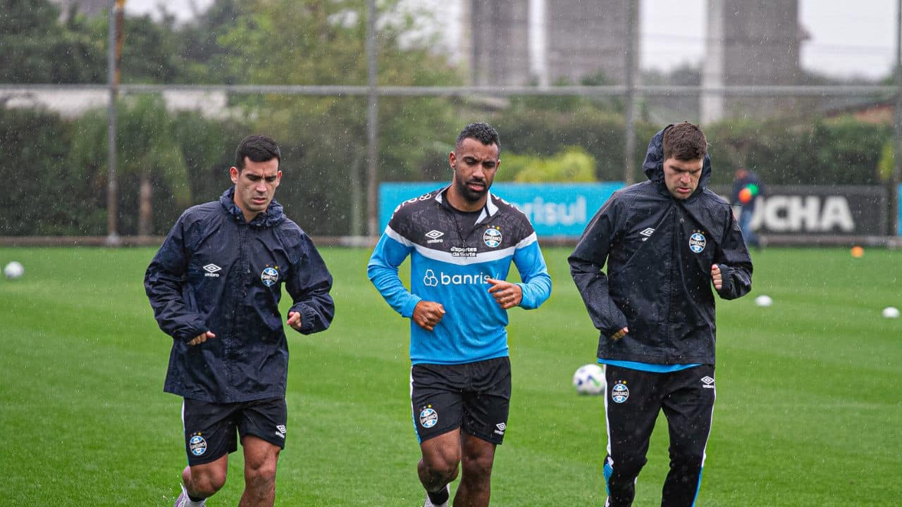 Grêmio treino de hoje