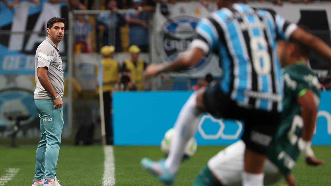 Abel Ferreira Grêmio x Palmeiras Brasileirão 2023