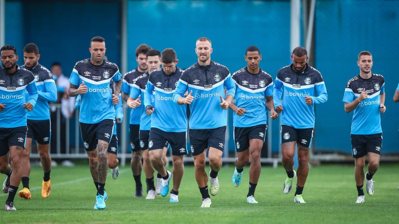 Treino do Grêmio