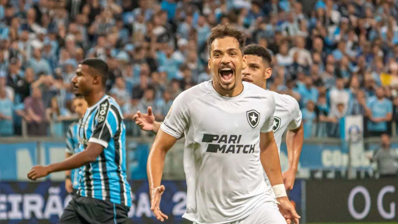 Botafogo alcançou feito HISTÓRICO na Arena do Grêmio; Veja