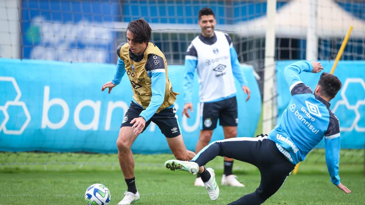 Grêmio Geromel treinamento